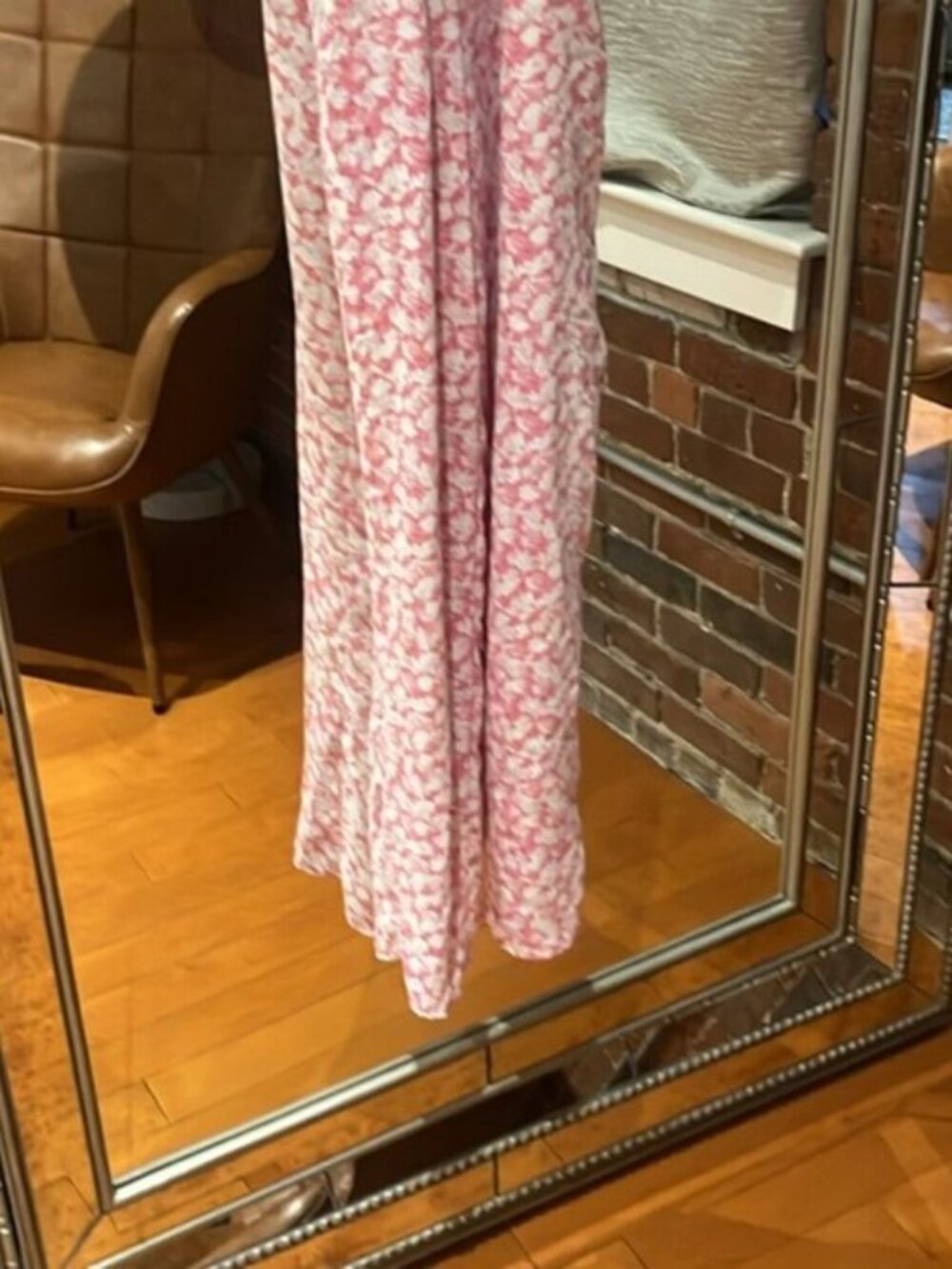 Feel in Women's Short Sleeve Floral Print Belted Jumpsuit - Picture 9 of 12